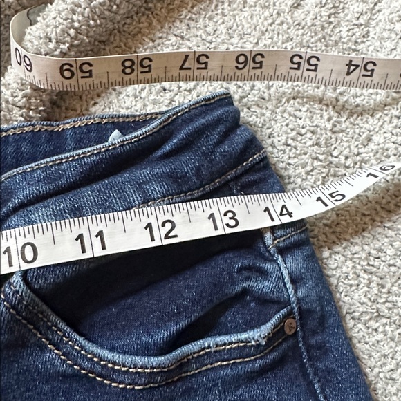 Risen Distressed Blue Jeans, Size 29 - Picture 6 of 7